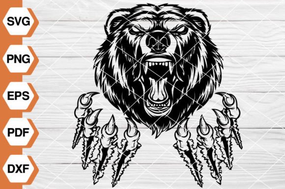 Bear Claws Scratch Graphics for Creative Projects