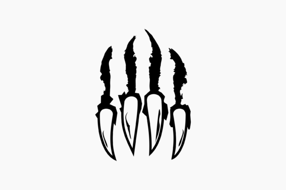Claw Scratches Embroidery Design