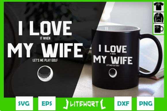 Funny Disc Golf I Love My Wife: Graphics & Crafts Fun
