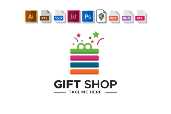 Gift Shop Logo: Graphics and Logos for Creative Projects