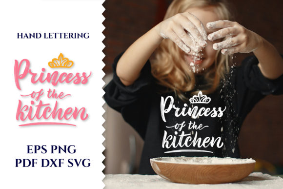 Kitchen Quotes Princess of the Kitchen Graphics