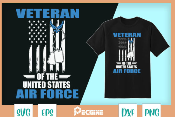 Veteran of the United States Air Force Graphics