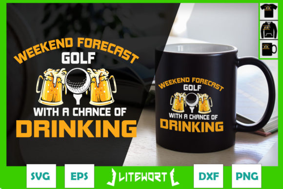 Weekend Forecast Golf Graphics & Crafts