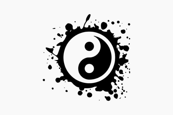 Ying Yang Splat Ink: Graphics for Crafts and Digital Selling
